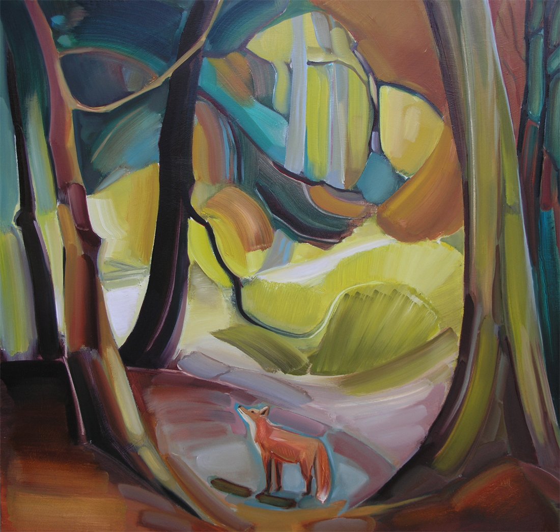 Lindsey Hambleton fox painting