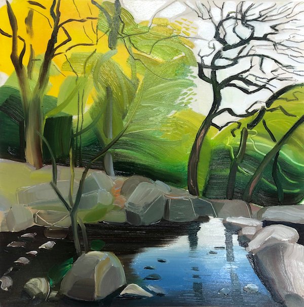 Lindsey Hambleton Padley Gorge painting